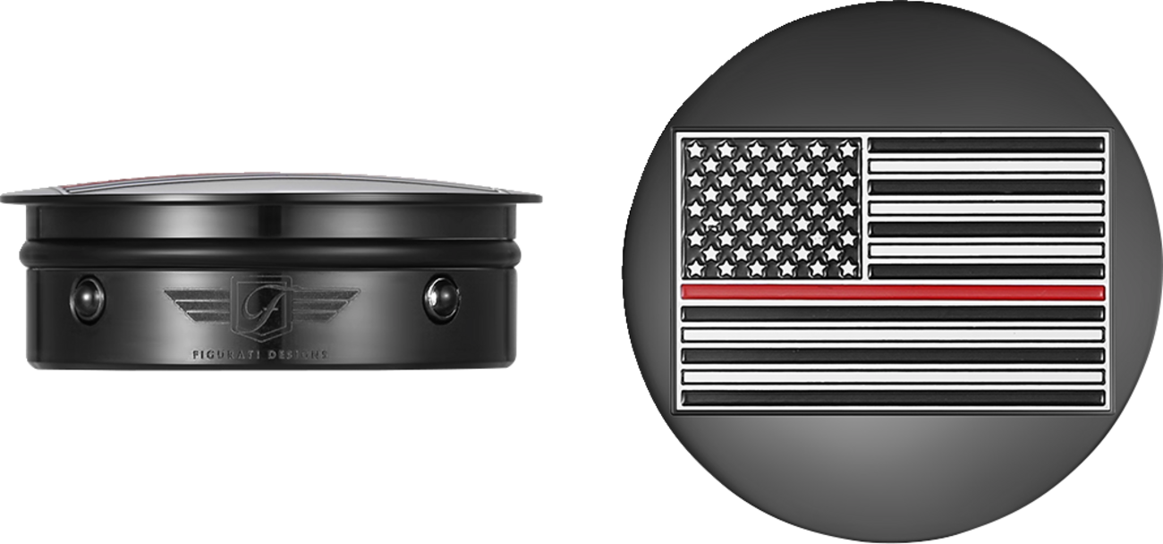 Figurati Designs Swing Arm Pivot Covers for Harley Touring 1985-2026