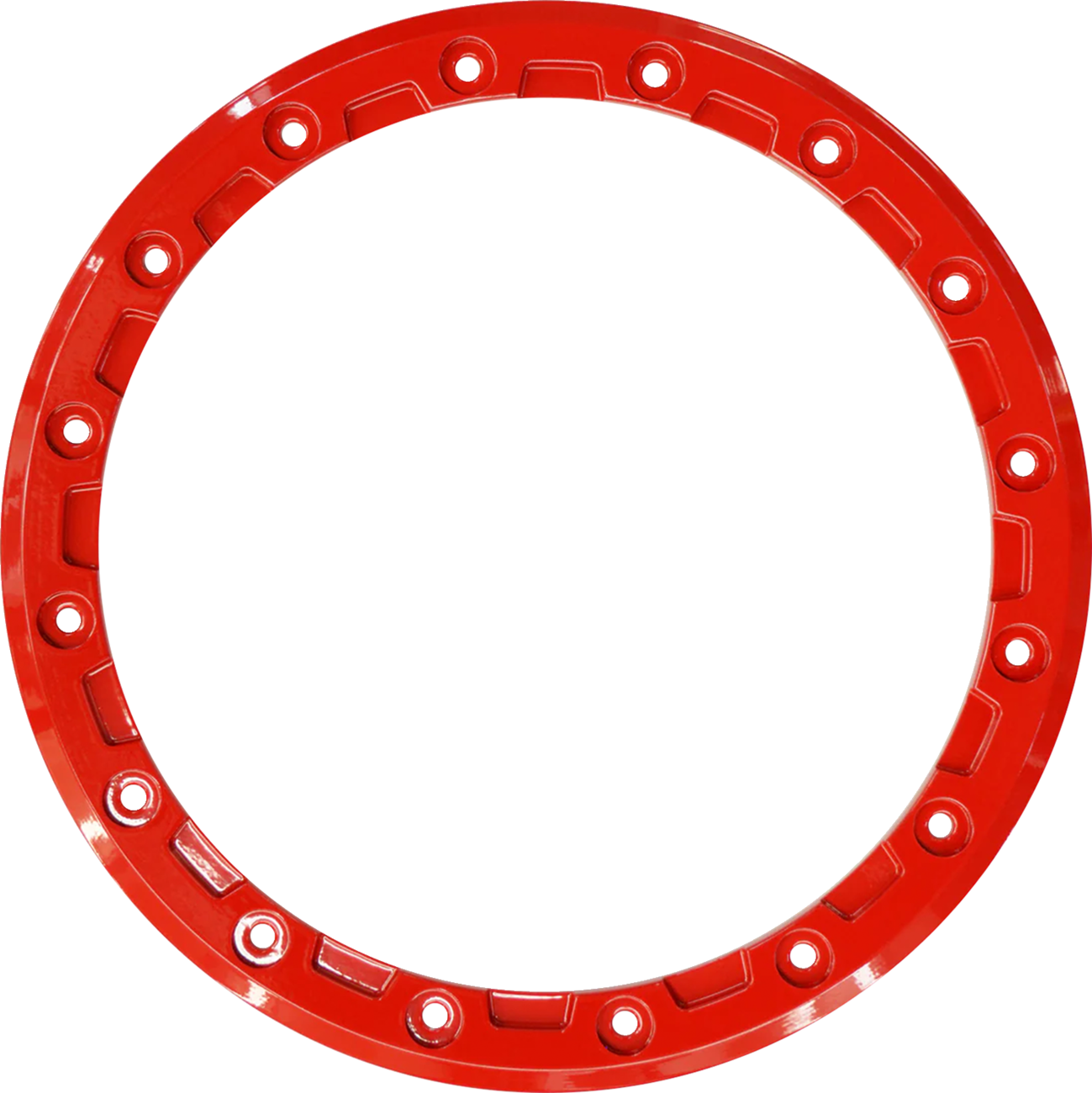 Raceline wheels Beadlock Ring - Replacement/Wheel - Podium - 14" - Red