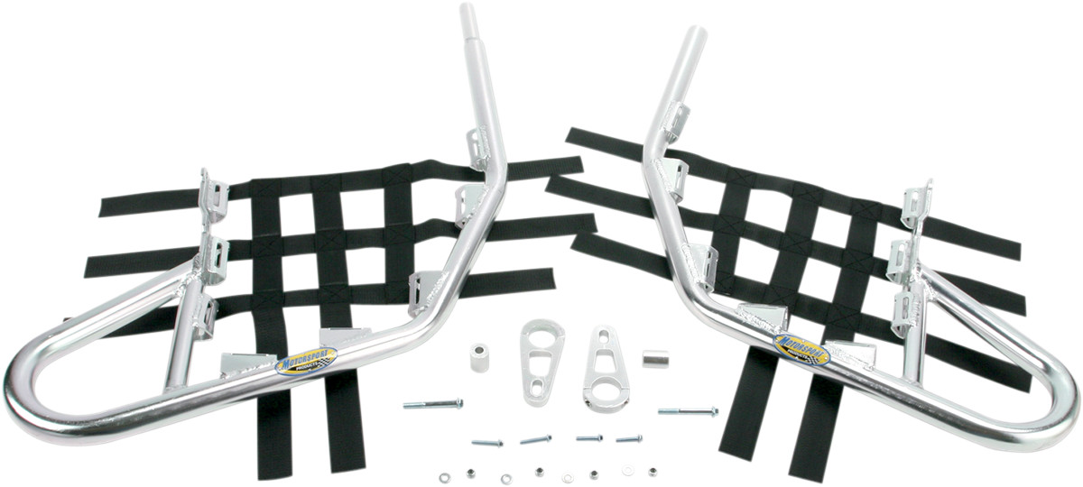 Motorsport products Nerf Bars - TRX400EX - Silver 2001-2005 Honda TRX400EX Sportrax
