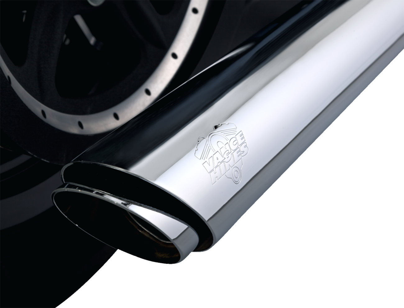 VANCE & HINES 3" Twin Slash Slip-On Mufflers