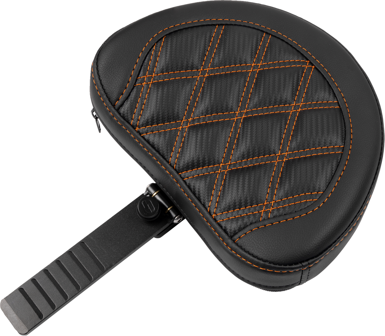 Saddlemen Roadsofa Extended Reach Seat Backrest Orange Stitch FLHX FLHXSE 23-24