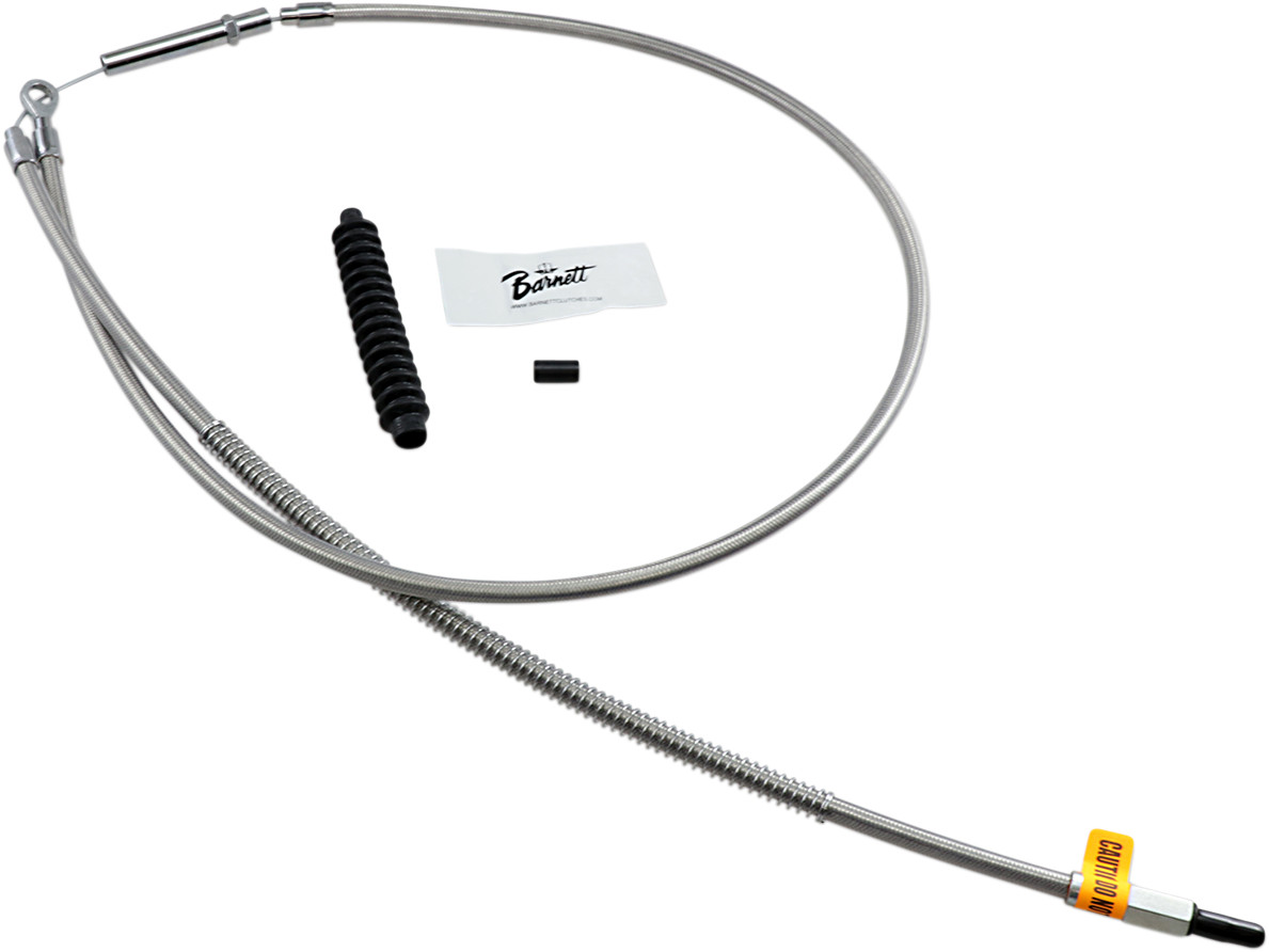 BARNETT High-Efficiency Stainless Steel Clutch Cable for Harley-Davidson