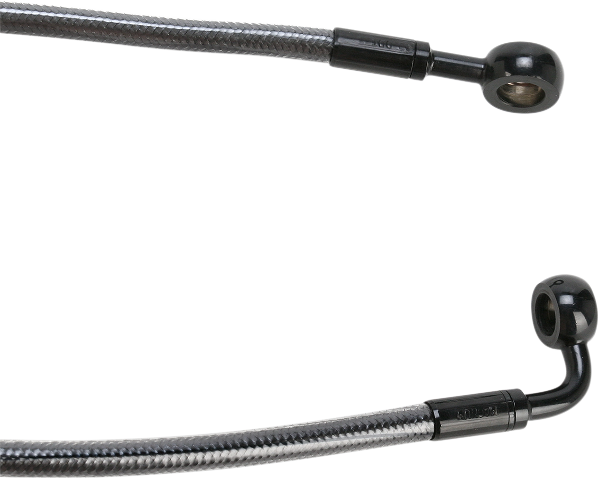 E-Z Align Braided Single Disc Front Brake Line