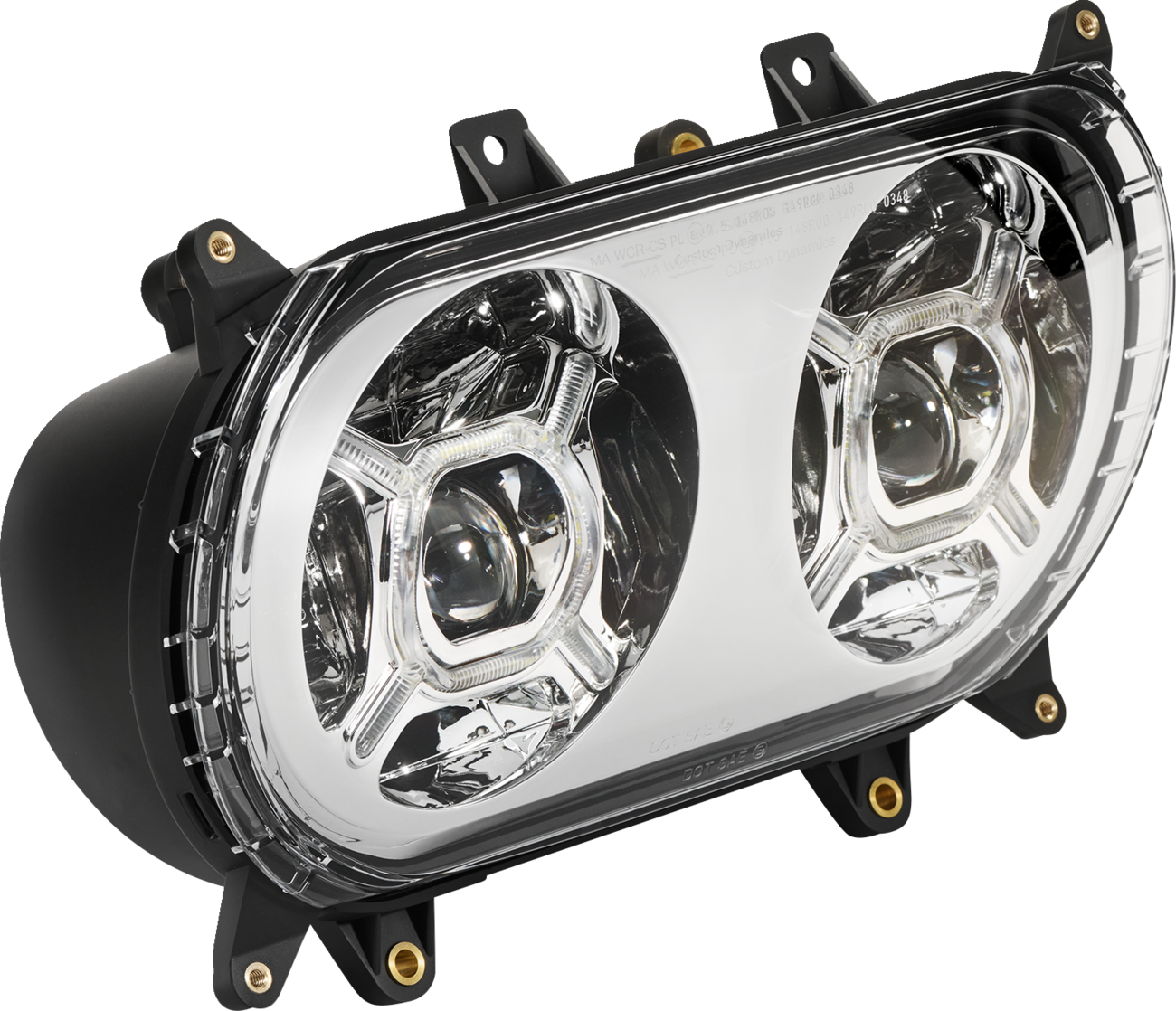 Custom Dynamics Double-X LED Headlights For Harley Road Glide 2015-2025