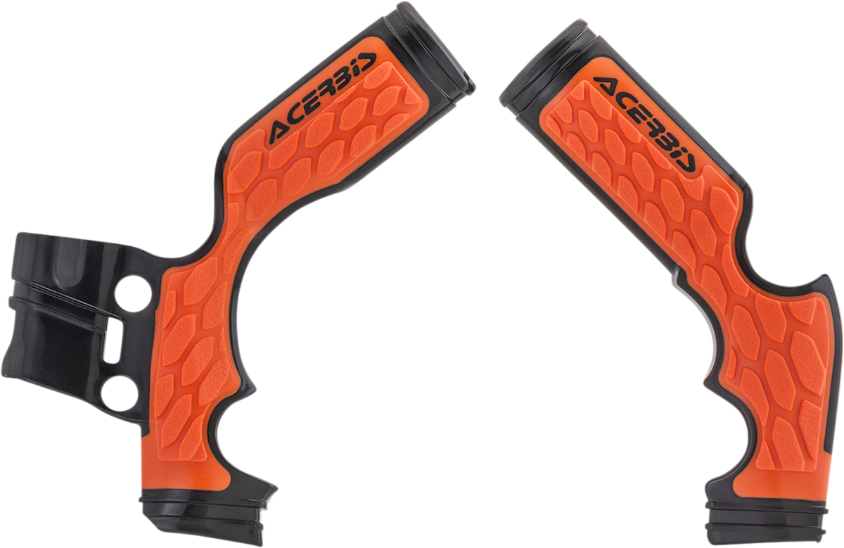 Acerbis X-Grip Frame Guards - Red/Black - Gas Gas | Husqvarna | KTM