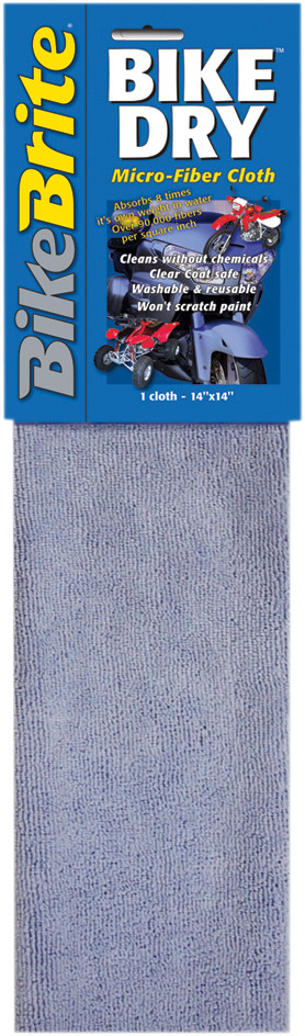 BIKE BRITE Bike-Dry® Microfiber Cloth