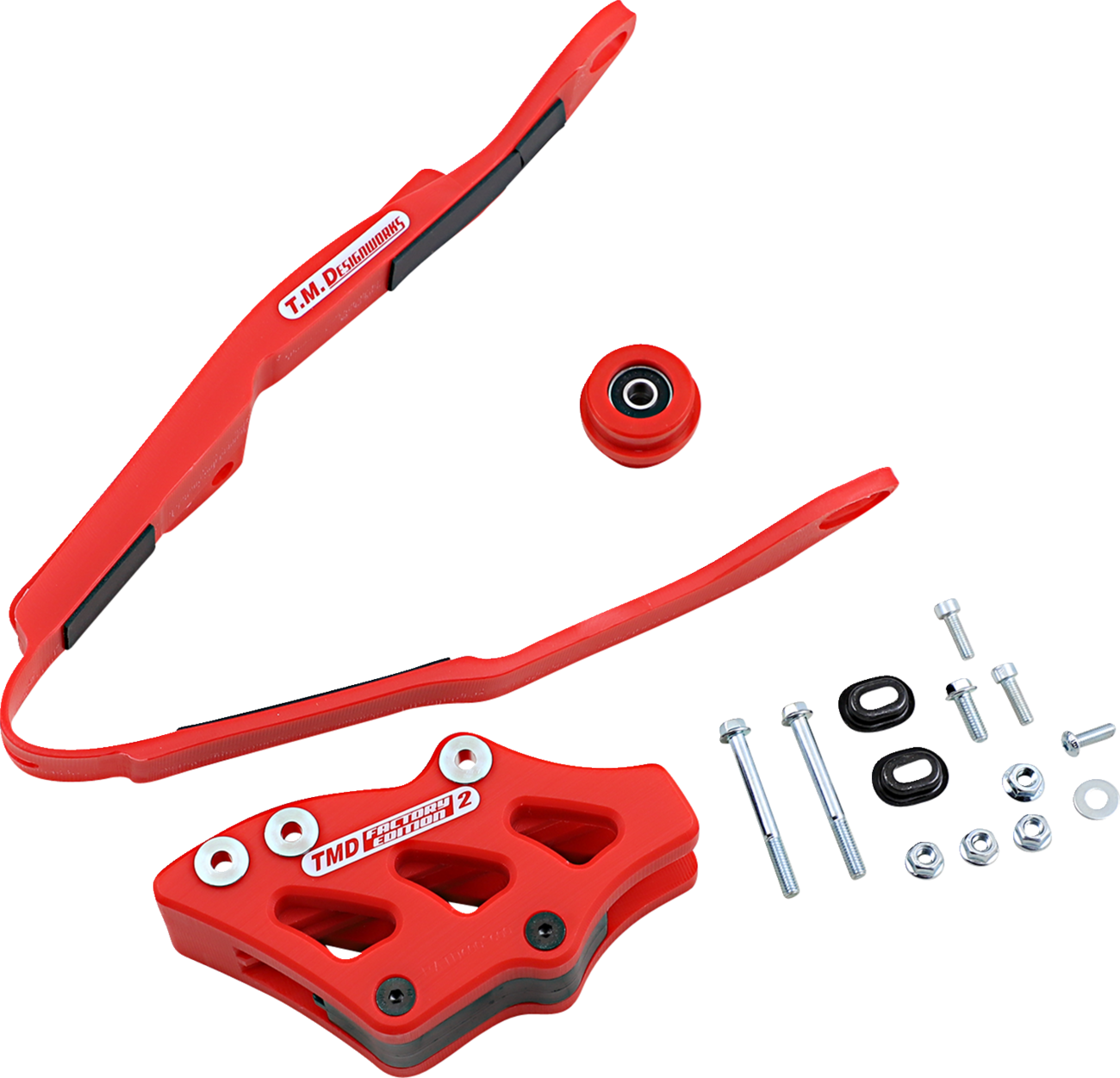 T.m. designworks Chain Slider/Slider - Honda - Red