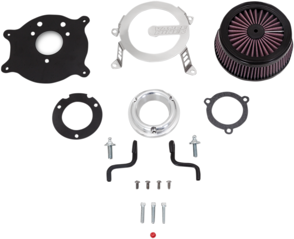 Vance & Hines V02 Cage Fighter Air Filter Kit for 0419 Harley