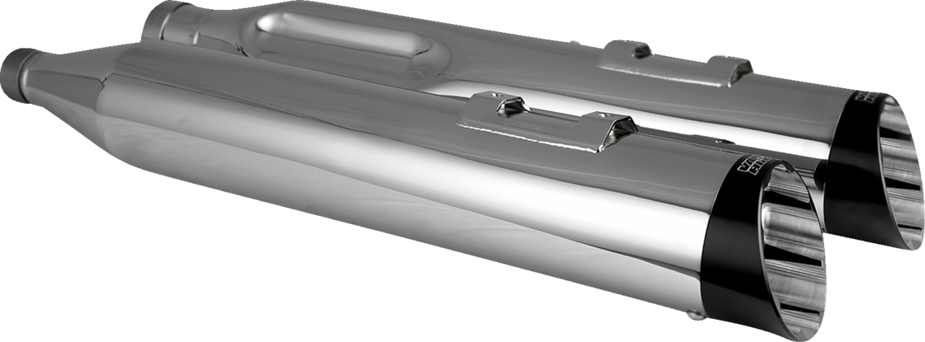 Vance & Hines Razorback 450 Slip-Ons For Harley Touring 2017-2025