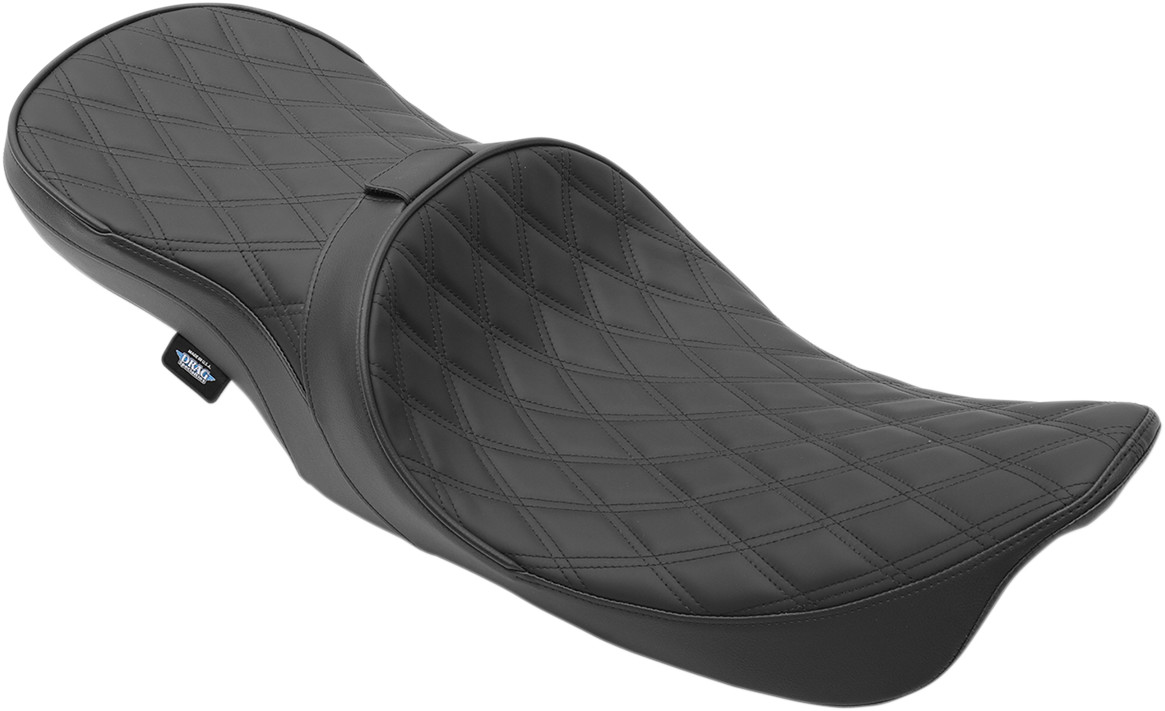 Drag Specialties Backrest Compatible Low Profile Touring Seat For Harley FLHR / FLHX 1997-2007