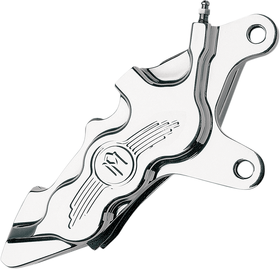 Performance Machine Six-Piston Differential-Bore Front Calipers For Harley 1984-1999