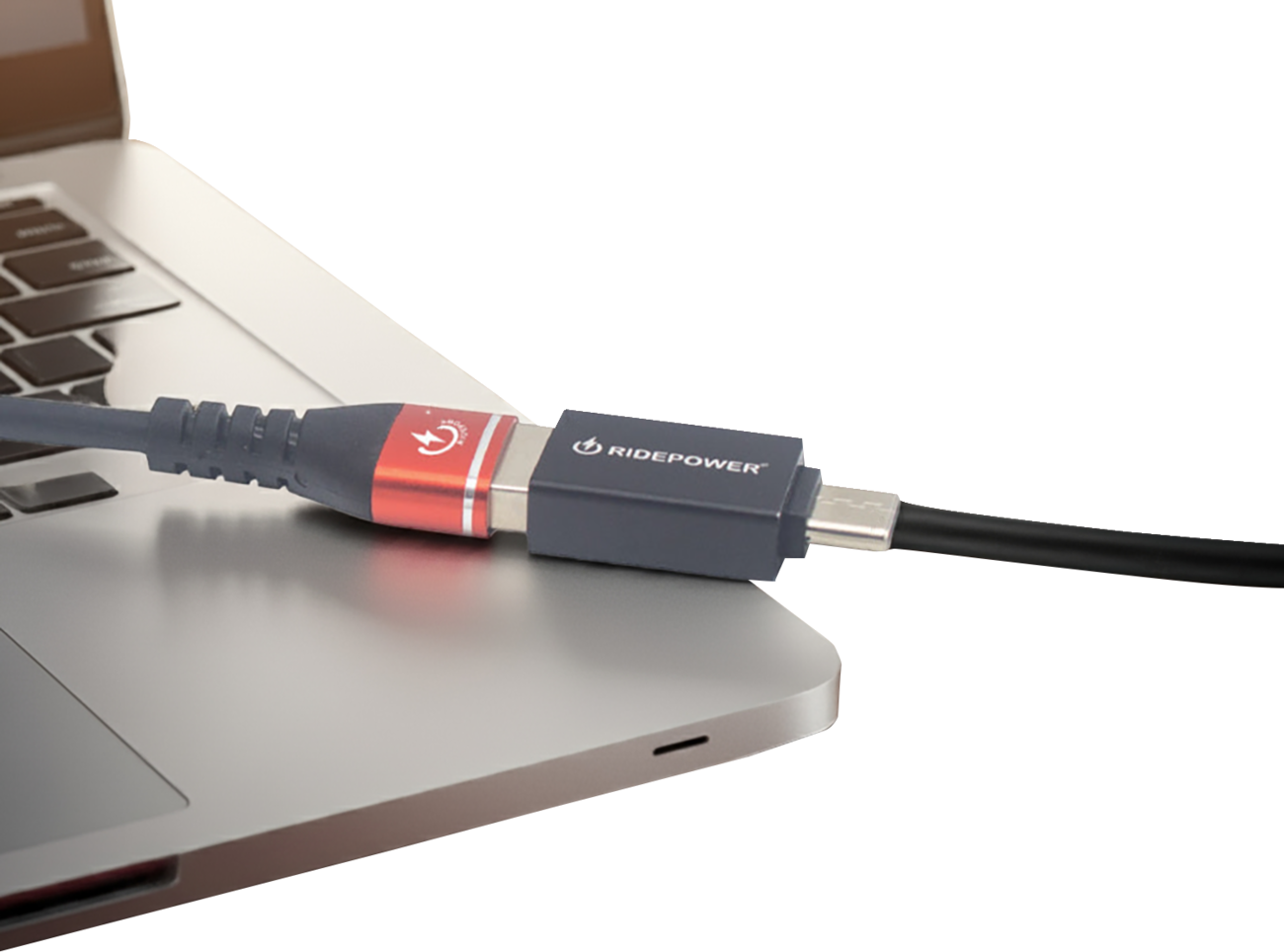 RidePower Male USB To Female USB-C Power Adapter