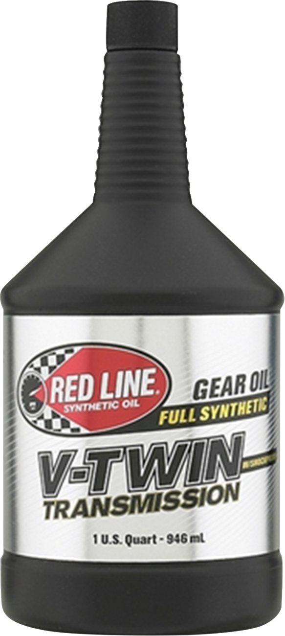 RED LINE SYNTHETIC OIL V-Twin Transmission Oil with Shockproof