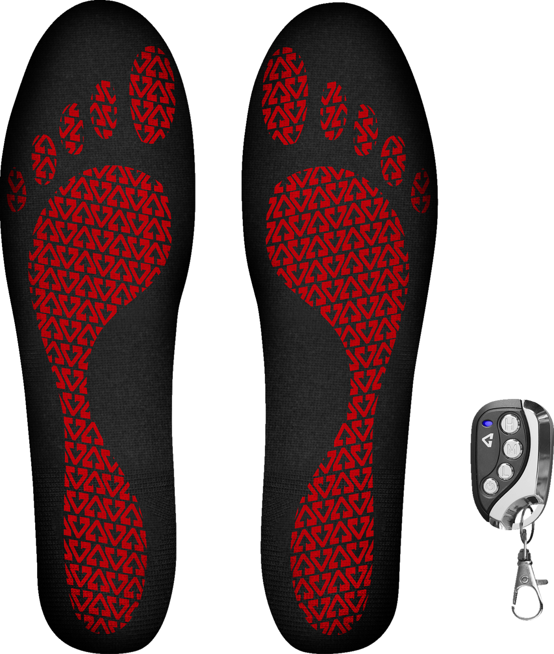 3V Rechargeable Heated Insoles with Remote