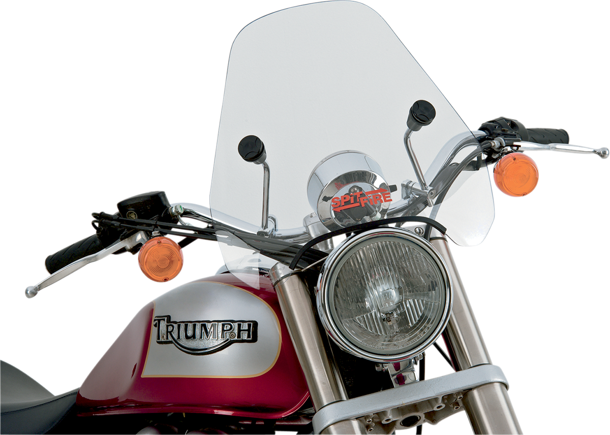 Slipstreamer S-06 Windshield - 15" - Clear Harley Davidson/Honda/Kawasaki/Suzuki/Triumph/Victory/Yamaha/Indian/Moto Guzzi