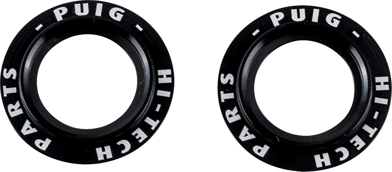 Puig hi-tech parts Axle Slider Rings - Black - Set
