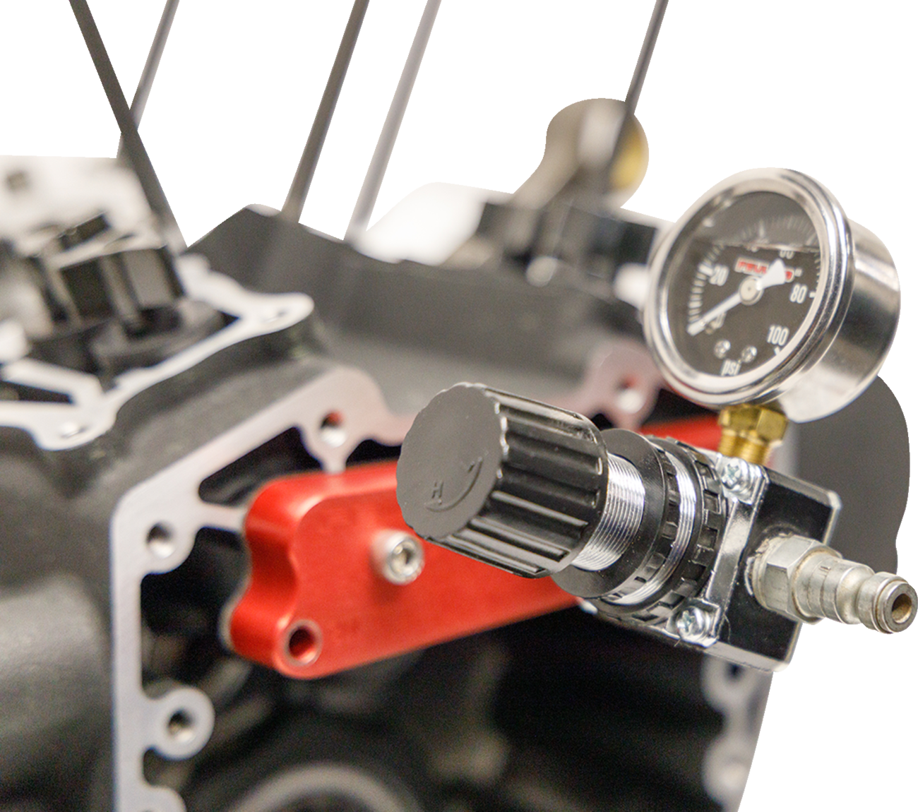 Feuling parts Assembled Engine Case Piston Cooling Jet Pressure Tester