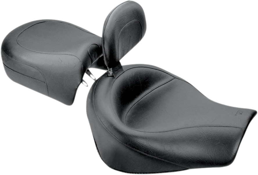 MUSTANG Vintage Wide Touring Seat With Driver Backrest