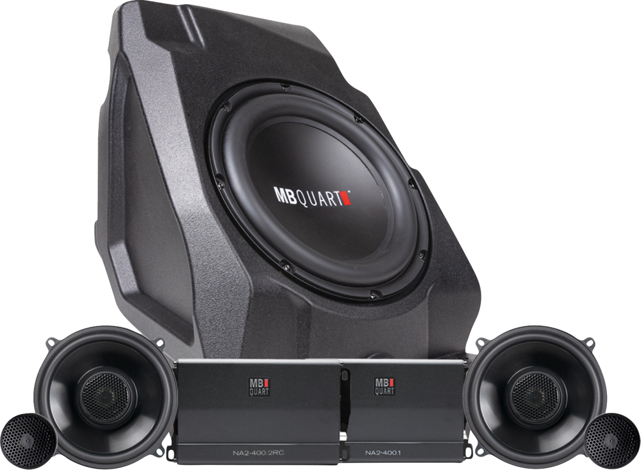 MB Quart Stage 3 Audio Upgrade Kit Polaris Ride Command RZR 2020-2024