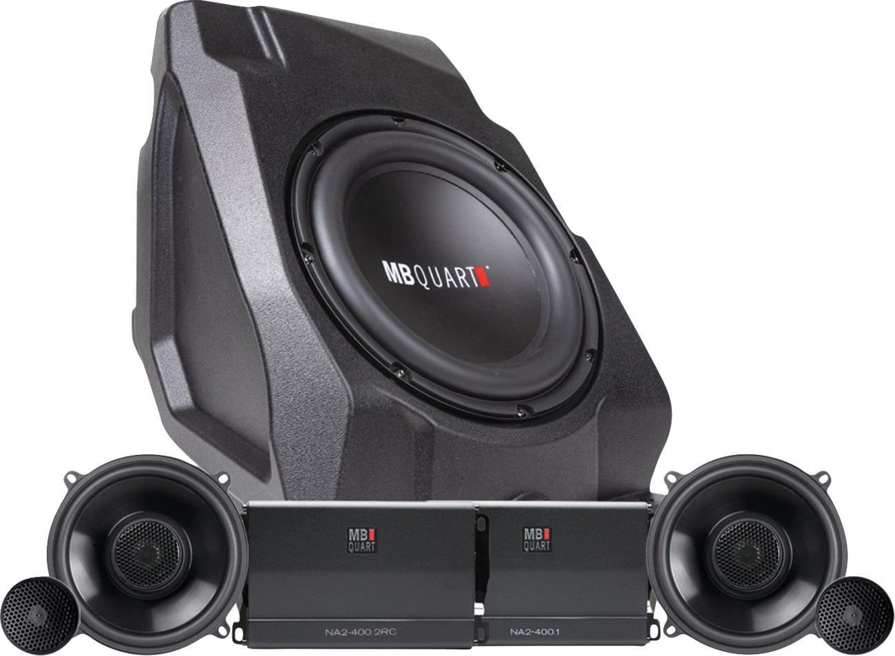 MB Quart Stage 3 Audio Upgrade Kit Polaris Ride Command RZR 2020-2024