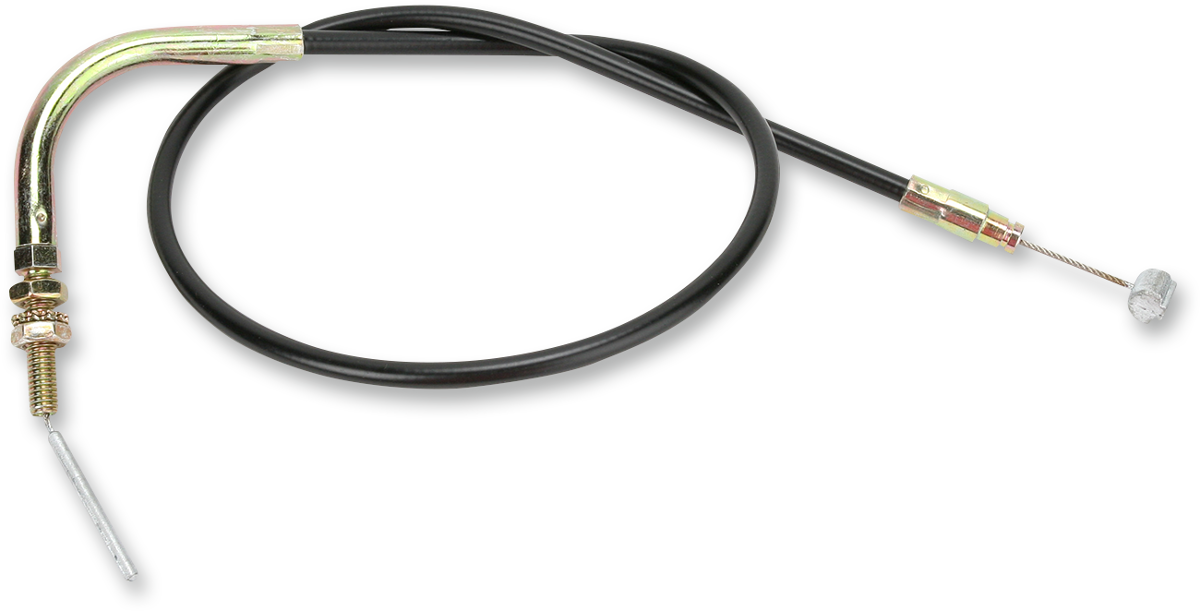 PARTS UNLIMITED Black Vinyl Throttle Cable