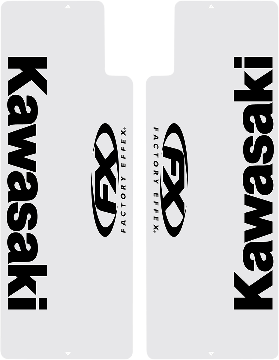 FACTORY EFFEX Fork Shields — Kawasaki