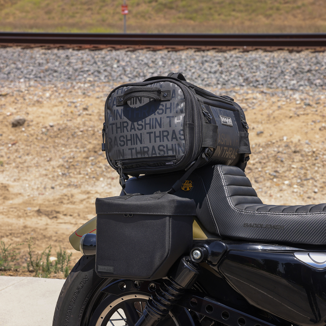 Thrashin Supply Mini Essential Saddlebags