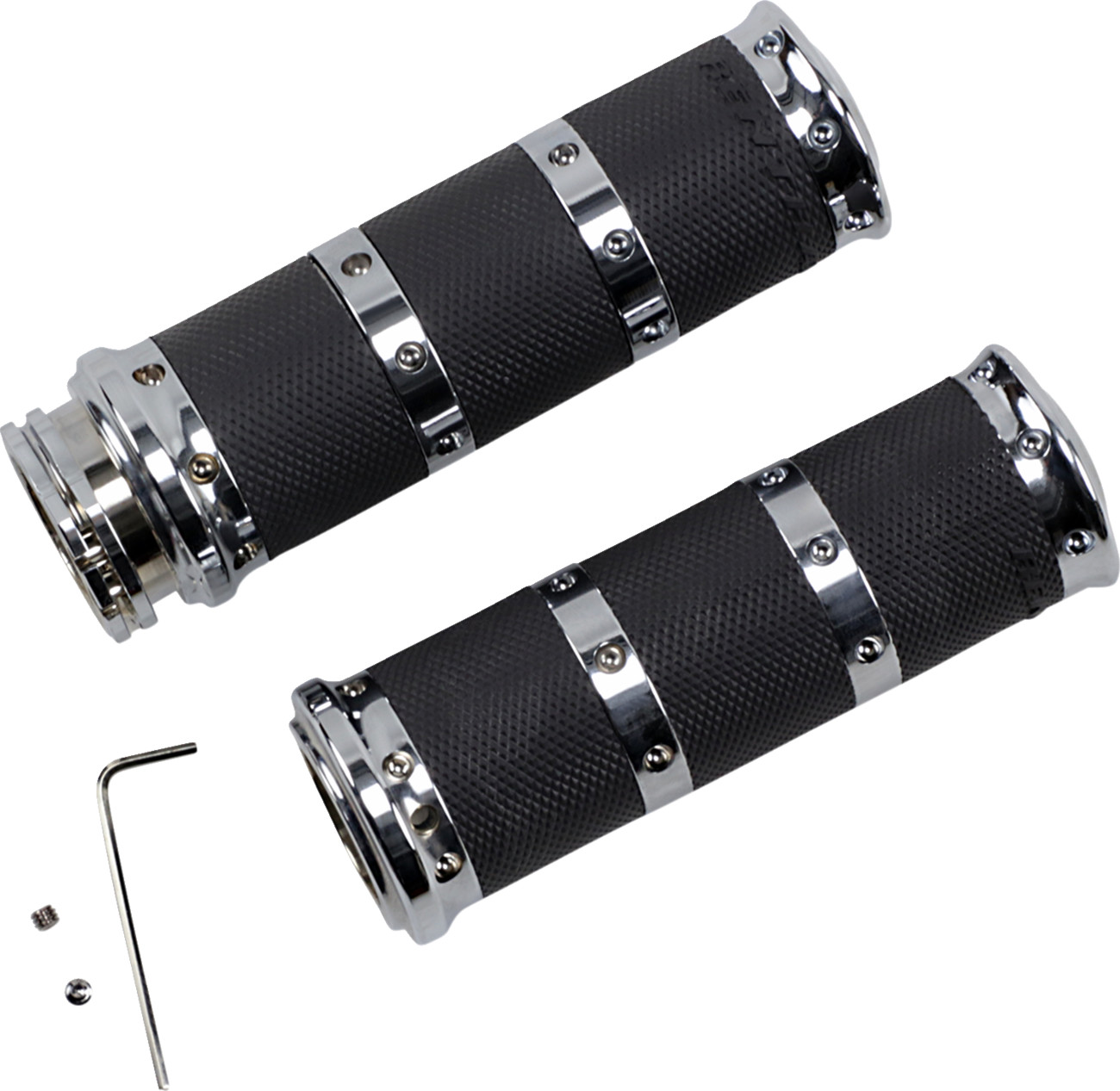 Performance Machine XLS Grips For Harley With Dual Cable Throttle
