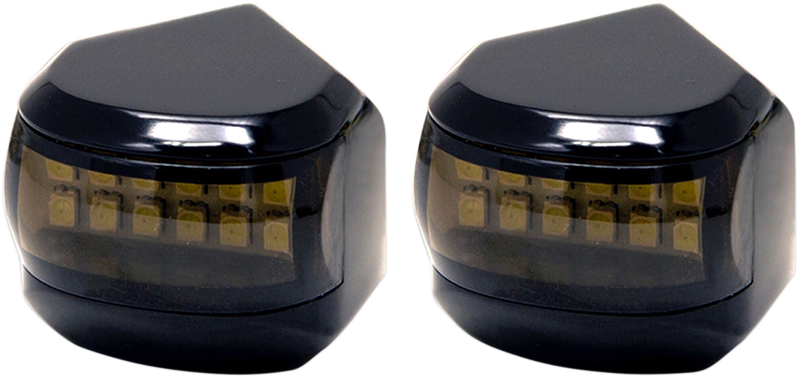 Alloy Art LED Driving / Turn Signal Light For Harley Touring 1999-2022