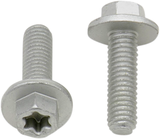 Bolt Hardware Large Euro Torx Flange M6 Bolt Kit