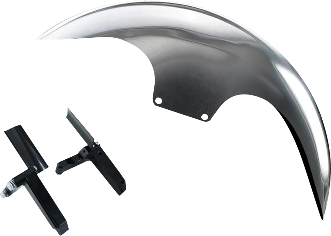PAUL YAFFE BAGGER NATION Steel Front Fender Kits With Inverted Fork Adapters
