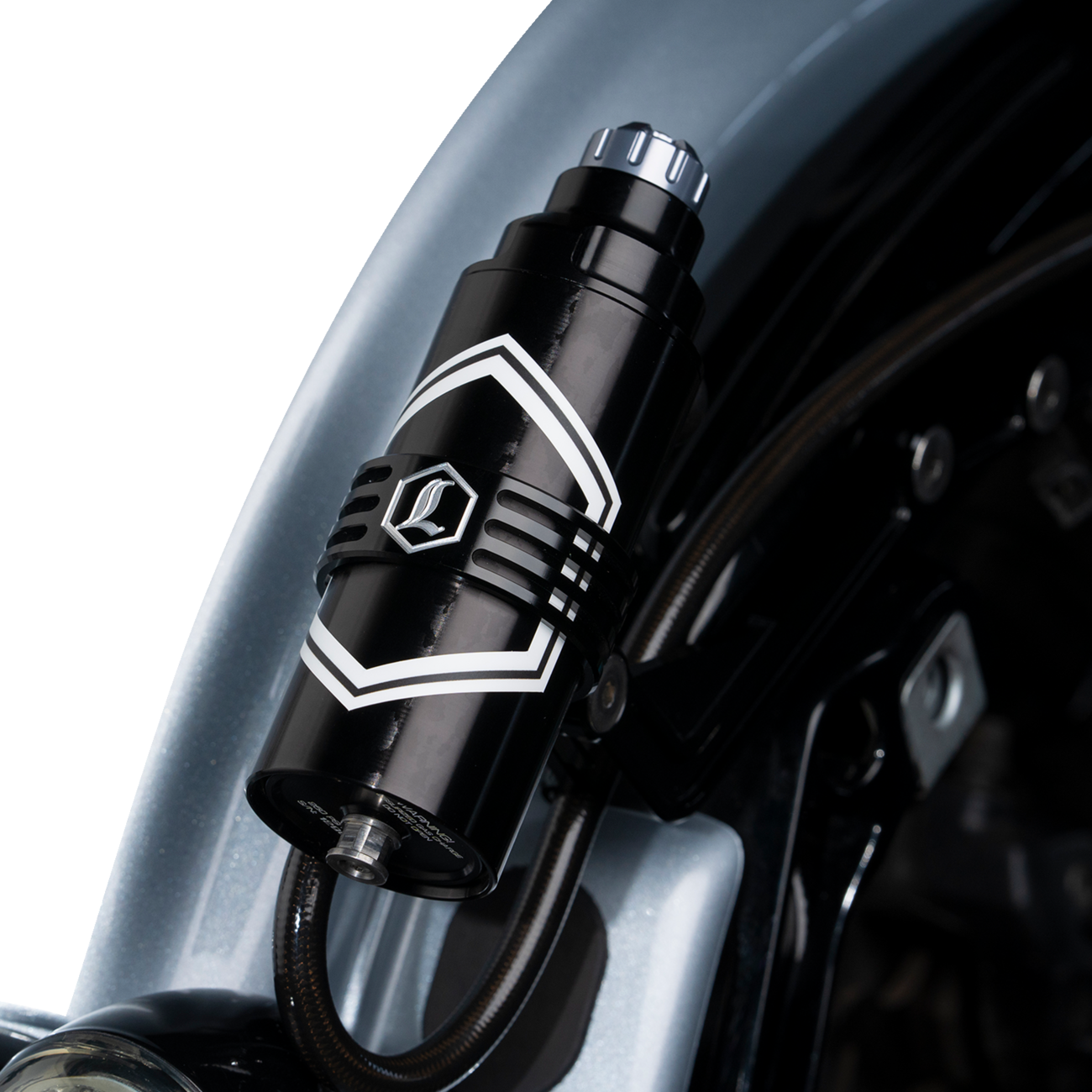 Legend Suspension REVO ARC External Reservoir Mount For Harley Touring 2014-2023