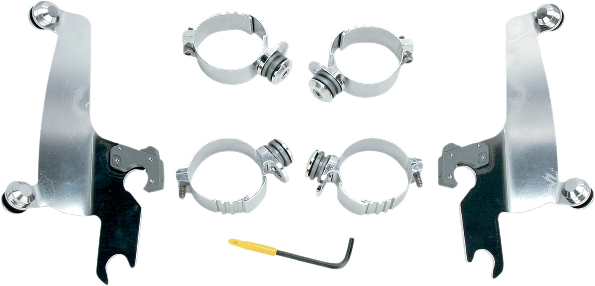 Memphis Shades Metric Sportshield Trigger-Lock Mount Kit Honda VTX1800 2002-2008