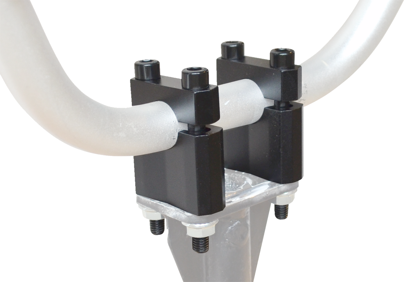 Powermadd Universal 7/8" Bar Risers w/ Bolts - 1"