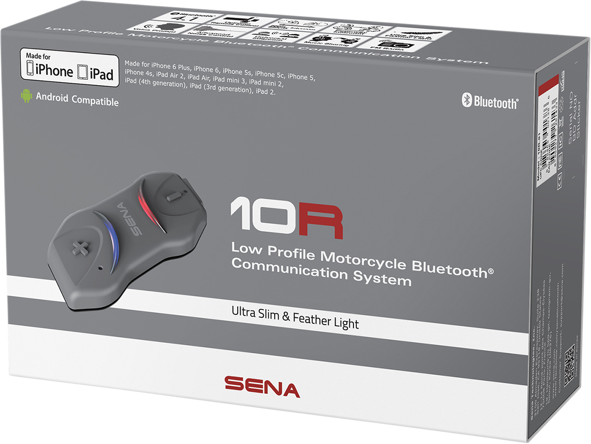 Sena 10R Low-Profile Bluetooth® Headset & Intercom
