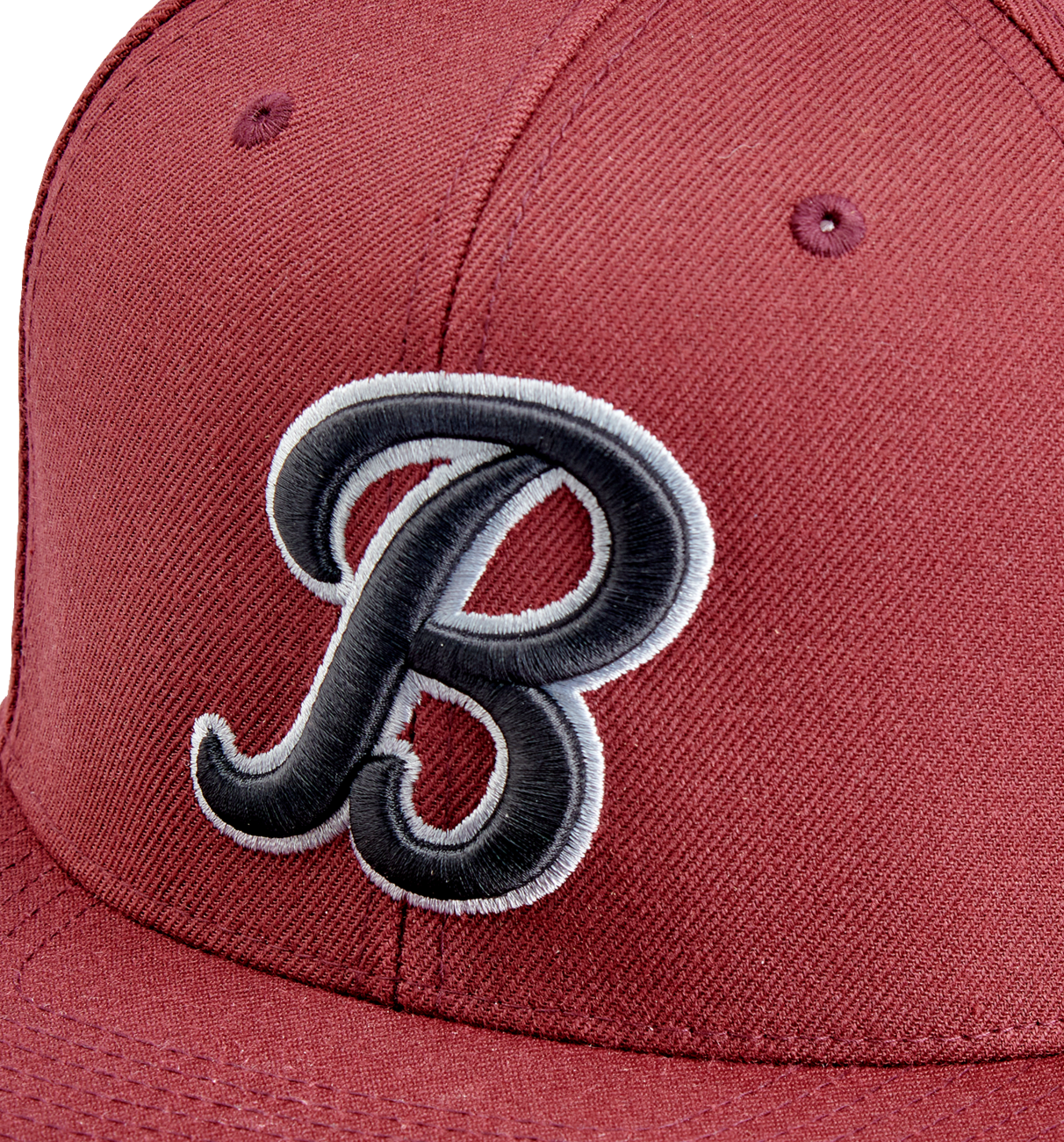 Biltwell Script B Snapback Hat / 8002-4040-00