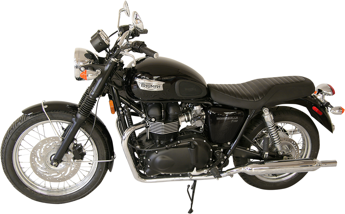 Mustang Classic Seat For Triumph Bonneville Scrambler Thruxton 900 2001-2016