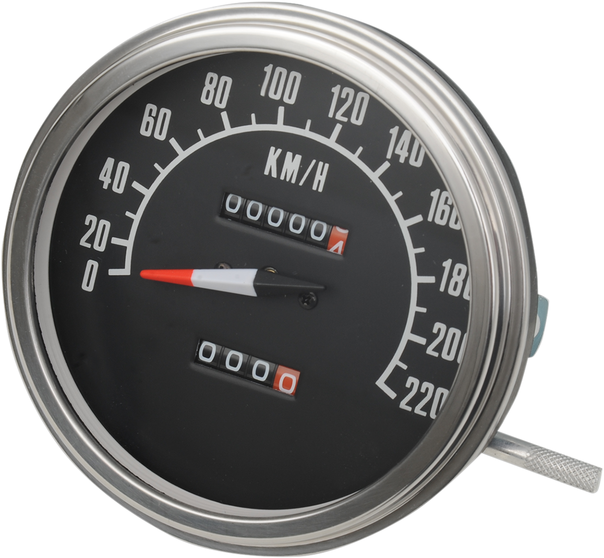 Drag Specialties 5" FL-Style 1:1 Speedometer
