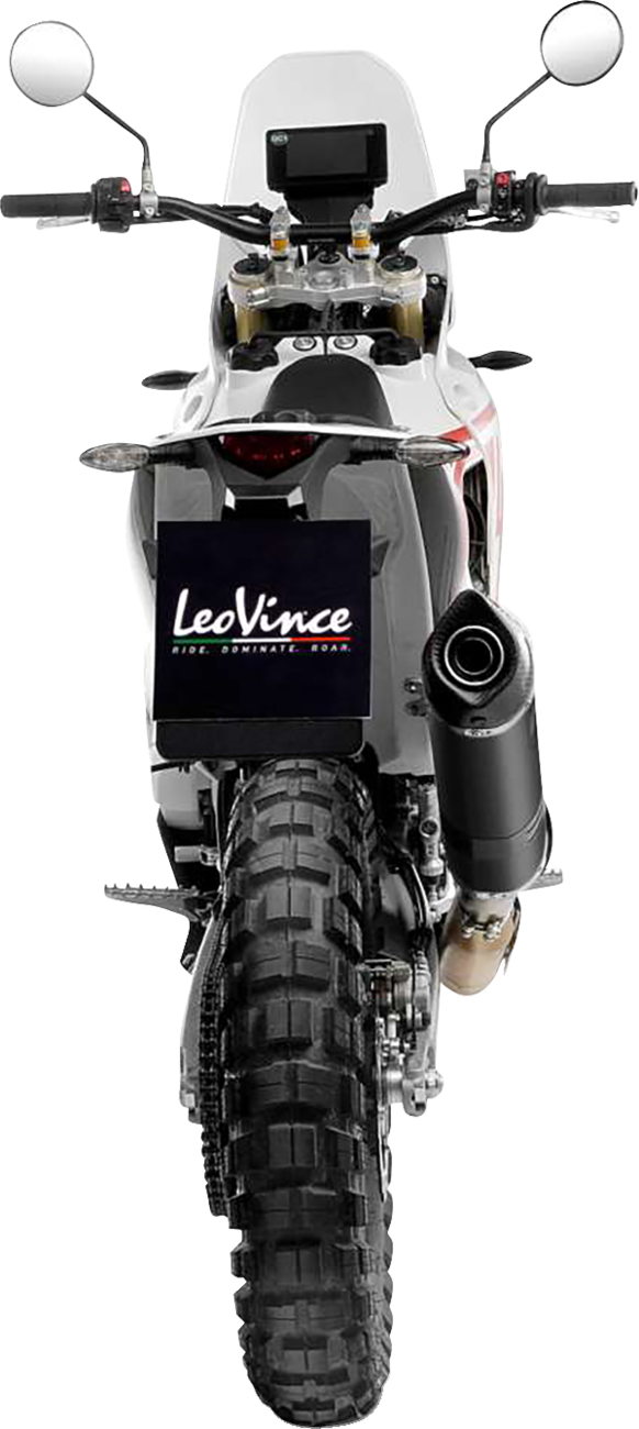 LeoVince LV One EVO Slip-On Exhaust Kove 450 Rally 2023-2024