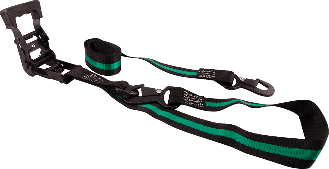 ERICKSON 1-1/2&quot; X 8&#x27; Ratchet Tie-Down Straps