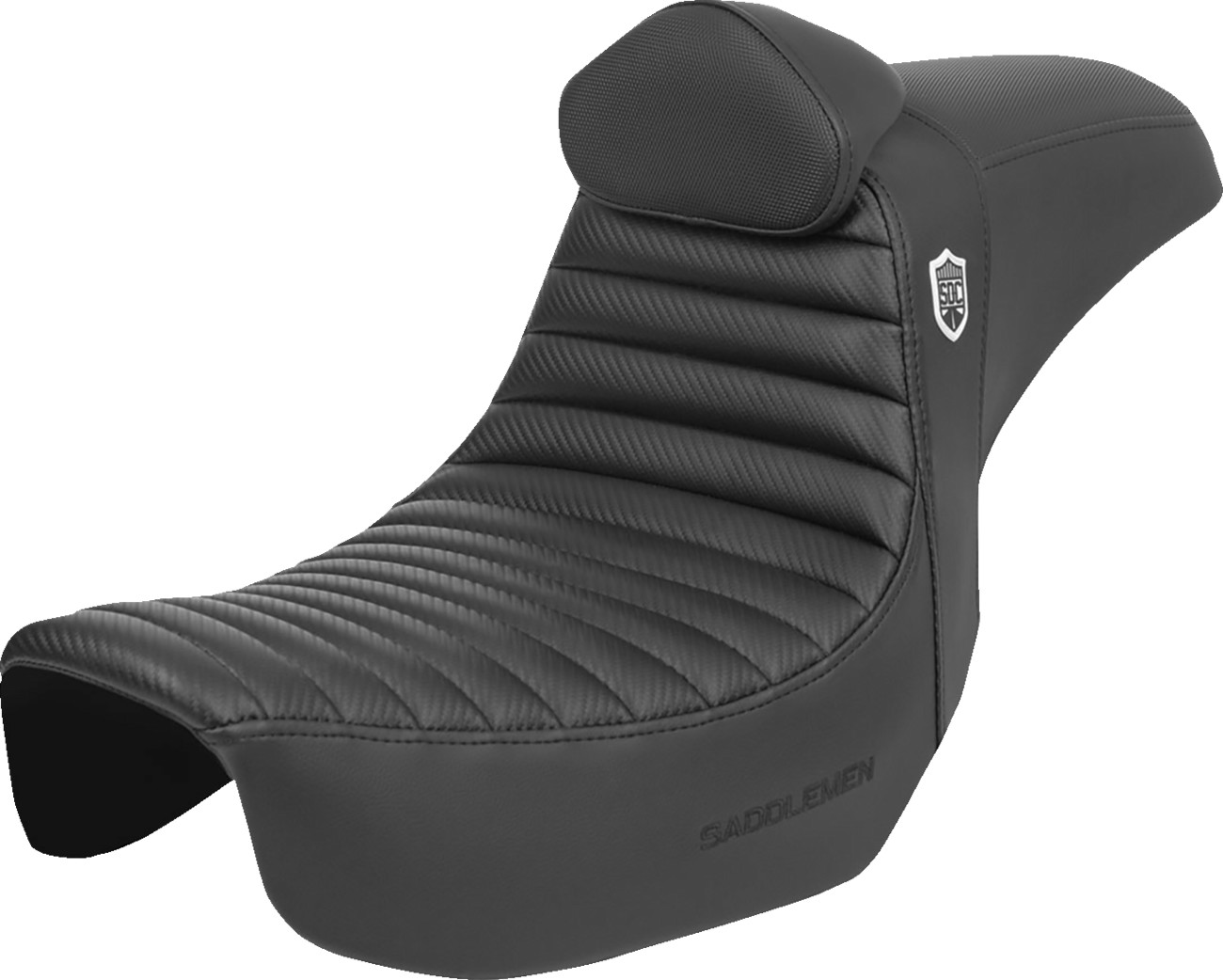 Saddlemen Pro Series SDC Performance Gripper Tuck 'N Roll Seat For Harley Dyna 2006-2017