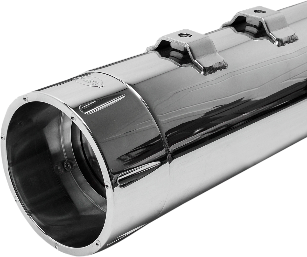 S&S Cycle 4.5" MK45 Tracer Slip-On Mufflers For Harley Touring 1995-2016