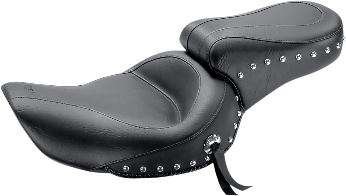Mustang Wide Touring Smooth Seat For Harley