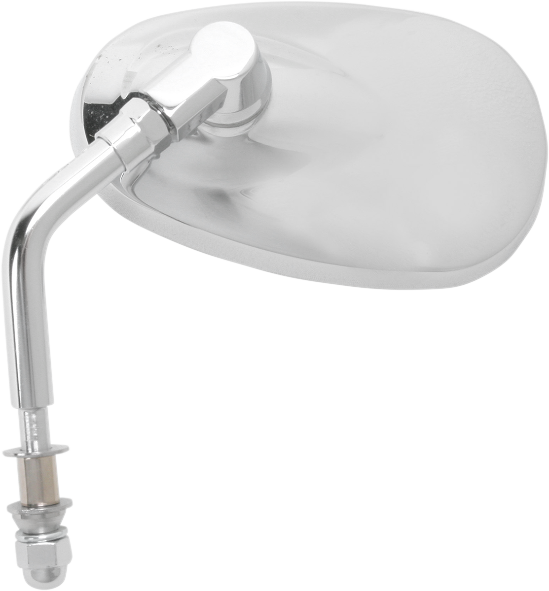 Emgo Mirror - Side View - Lil' Cruiser/Oval - Standard Stem - Left/Right - Bolt-On - Each