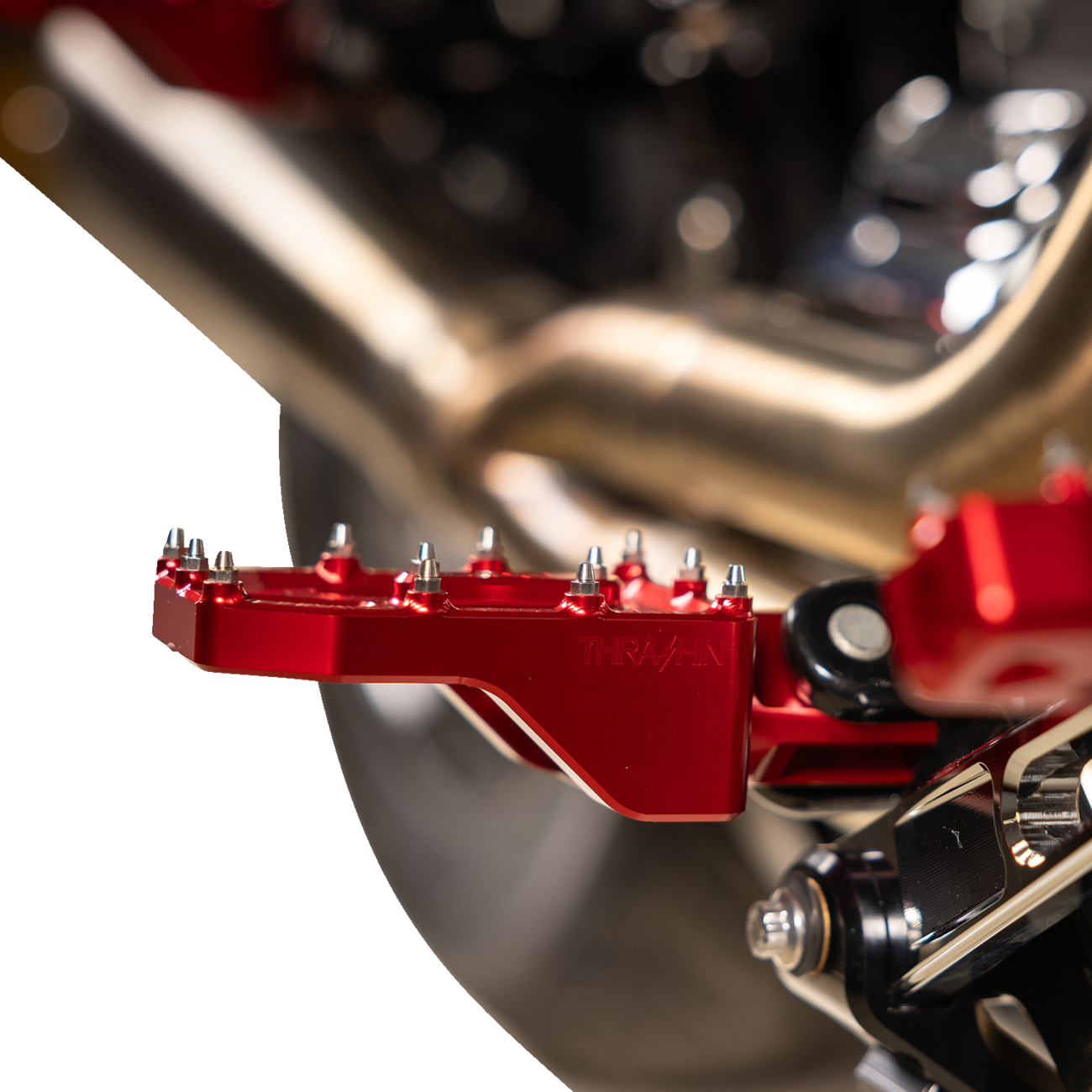 Thrashin Supply Co Aggressor Footpegs For Harley