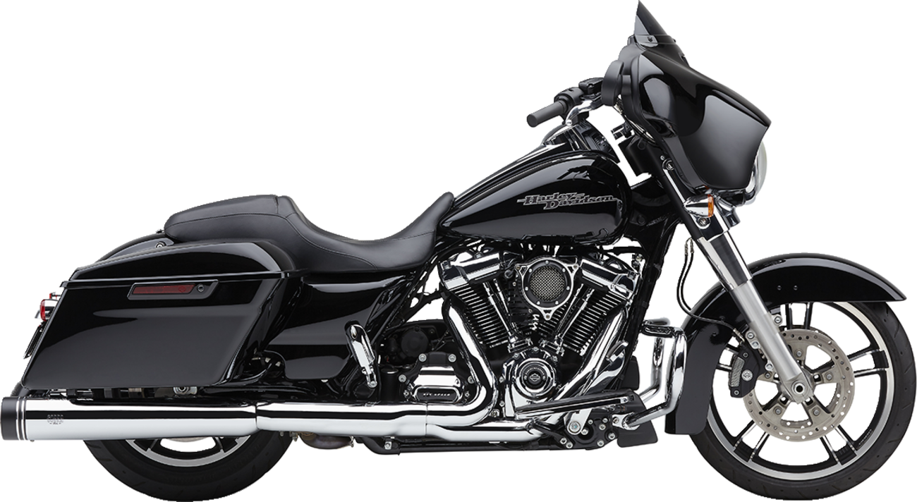 Cobra 4.5" Gen2 NH Slip-On Mufflers for Harley Touring 2017-2025