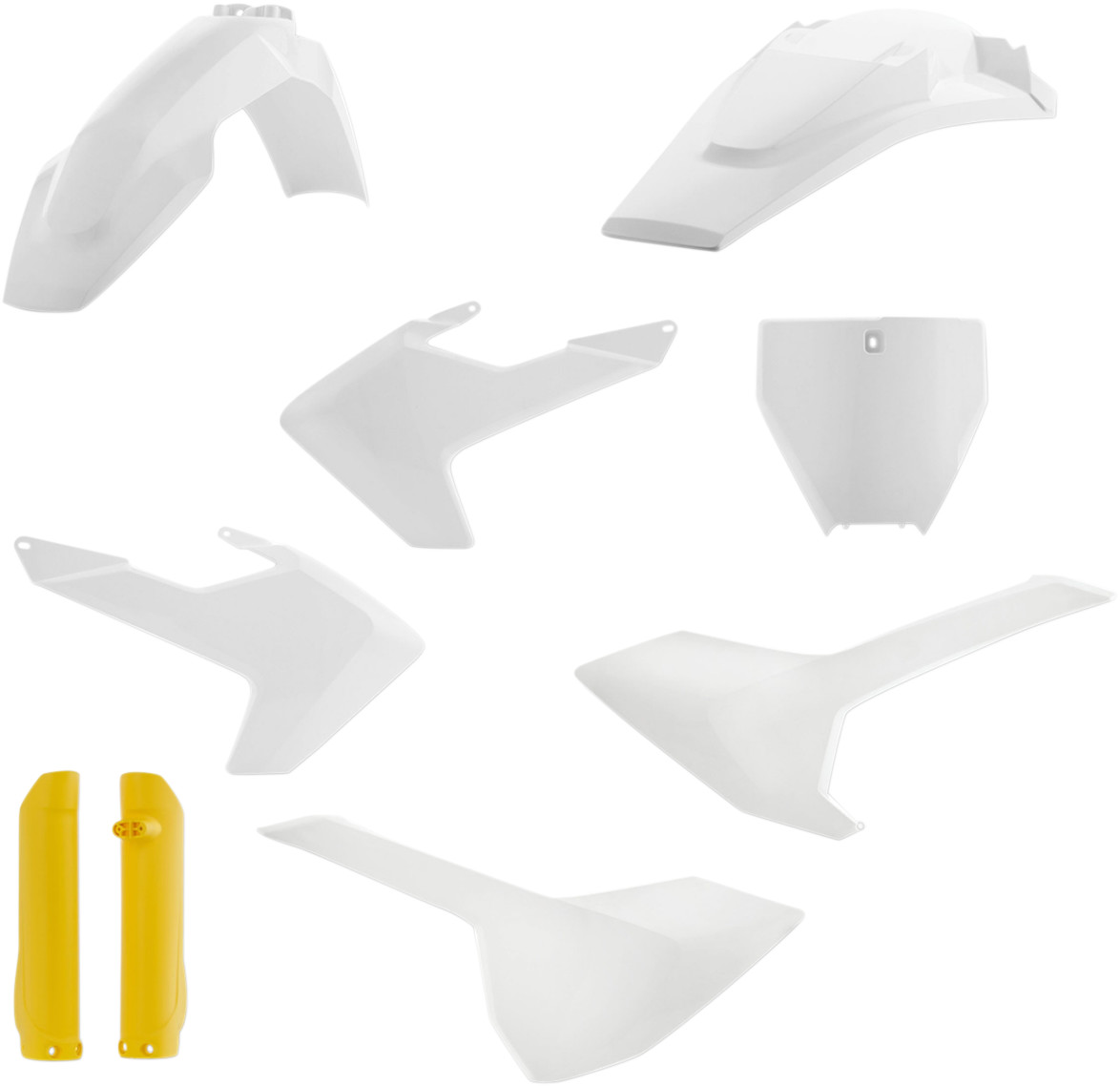 Acerbis Full Plastic Kit Husqvarna 125cc-450cc 2016-2018