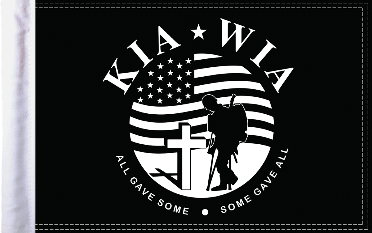 Flag — Killed in Action, Wounded In Action