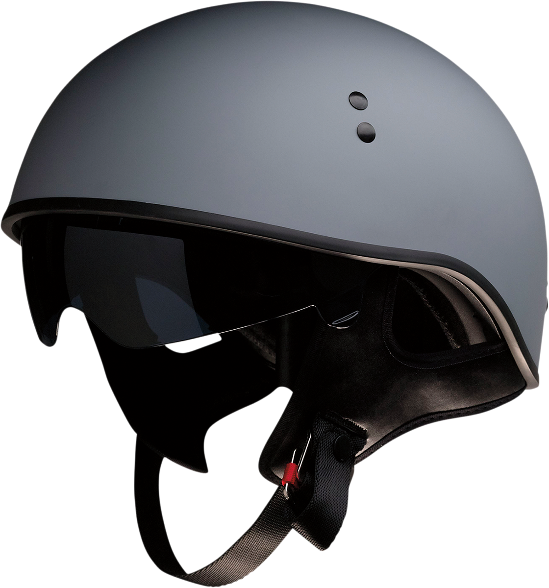 Z1R Vagrant Primer Gray Unisex Adult Motorcycle Riding Street Half Helmet