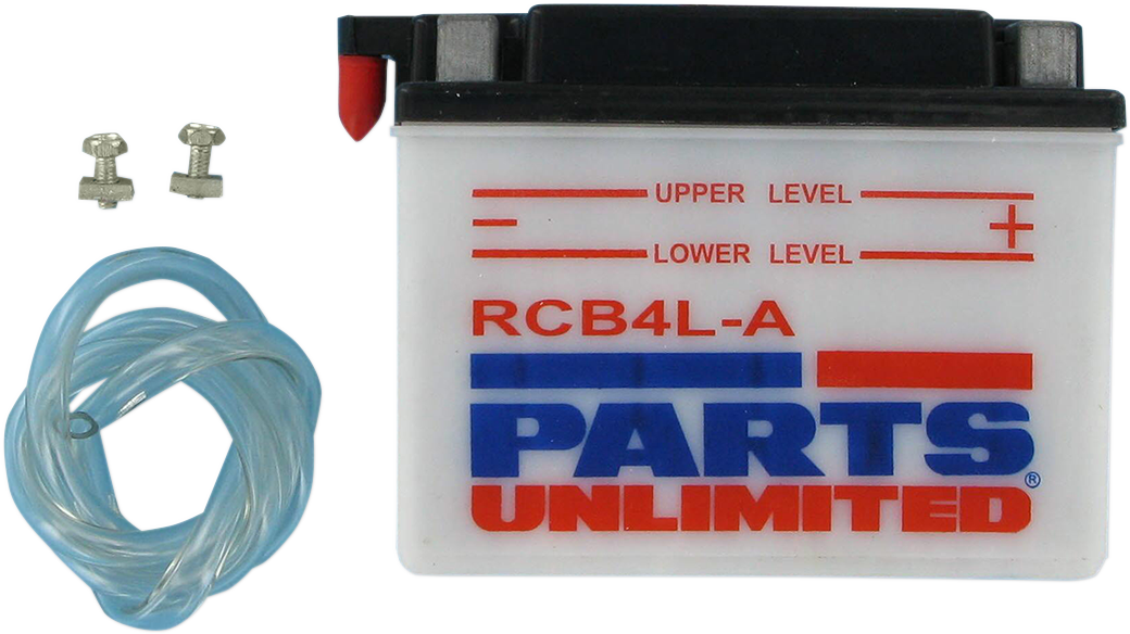 Parts unlimited Battery - RCB4-LA 1985-2005 Kawasaki KLR250 / 1984-1984 Kawasaki KLR 600